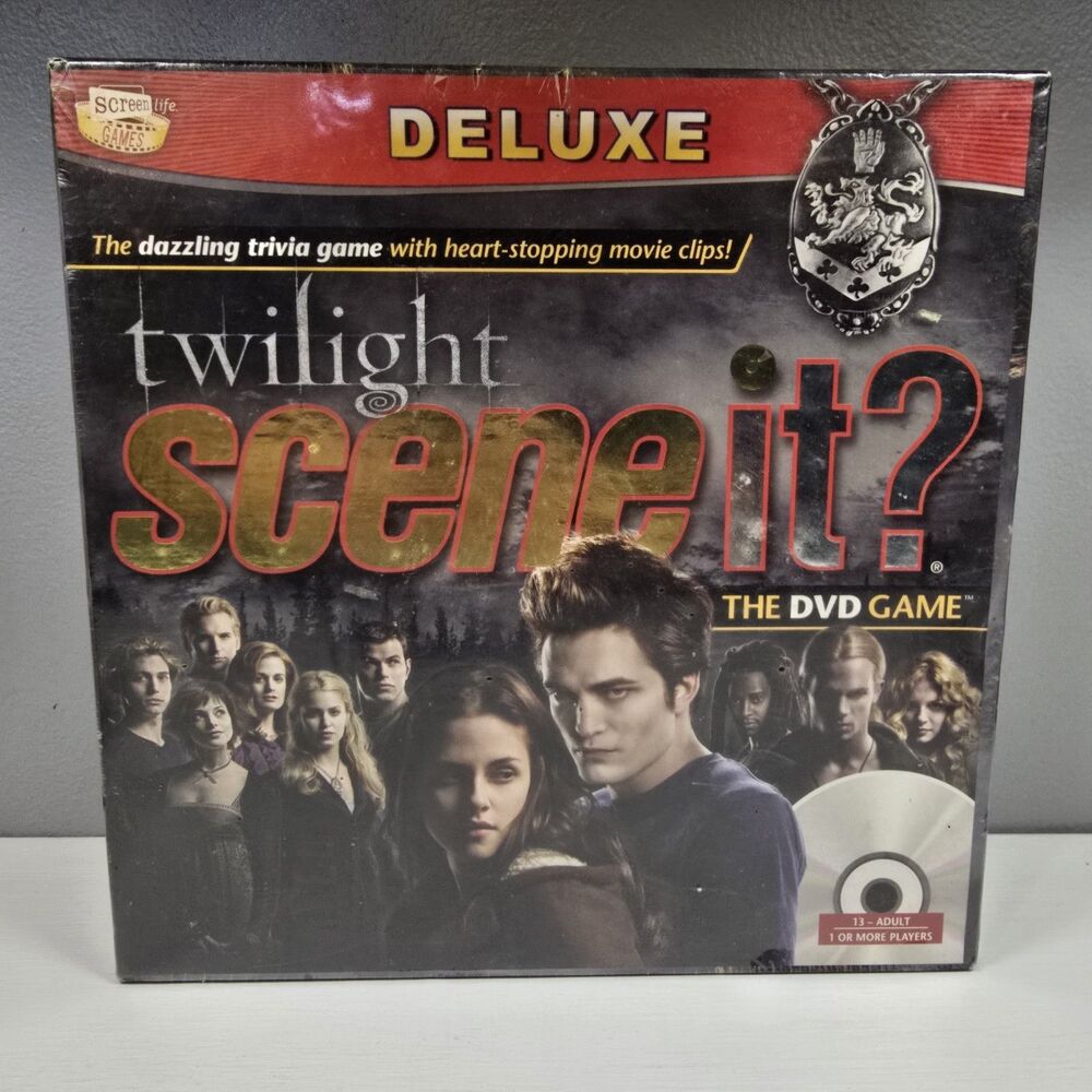 Deluxe Twilight Scene It The DVD Game (2009) - Brand New in Original Packaging